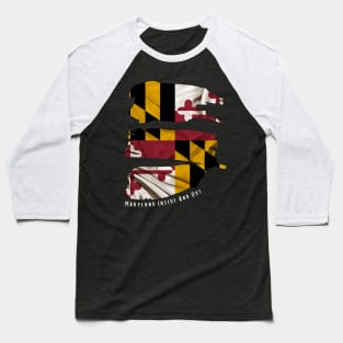 MARYLAND INSIDE AND OUT DESIGN Baseball T-Shirt